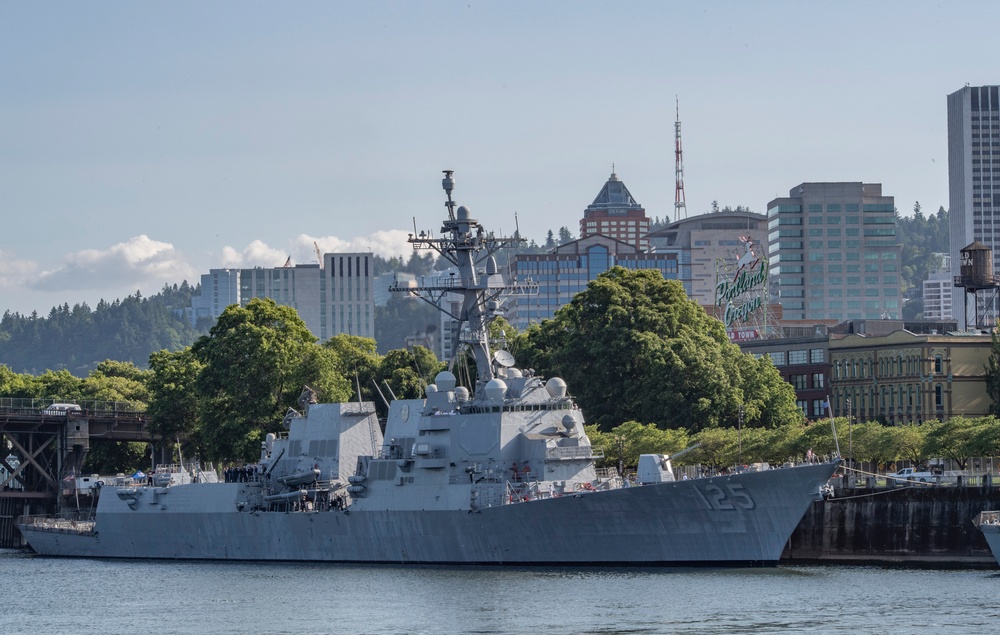 Portland Fleet Week welcomes USS Mustin and USS Jack H. Lucas