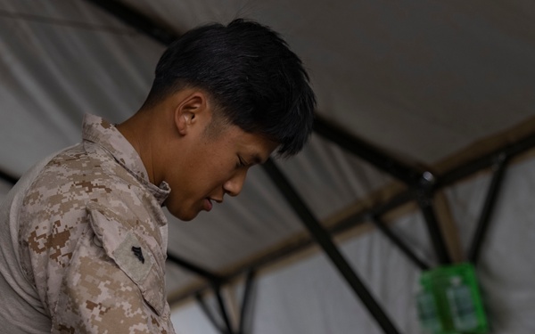 Task Force Sapper Marines prepare culvert denial templates