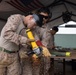 Task Force Sapper Marines prepare culvert denial templates