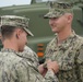 NMCB-3 Promotions and Reenlistment at MCAS Iwakuni
