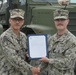 NMCB-3 Promotions and Reenlistment at MCAS Iwakuni