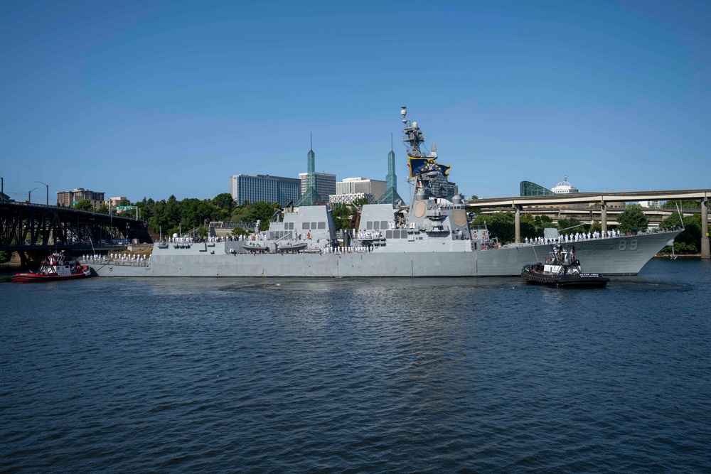 Portland Fleet Week welcomes USS Mustin and USS Jack H. Lucas