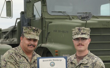 NMCB-3 Promotions and Reenlistment at MCAS Iwakuni