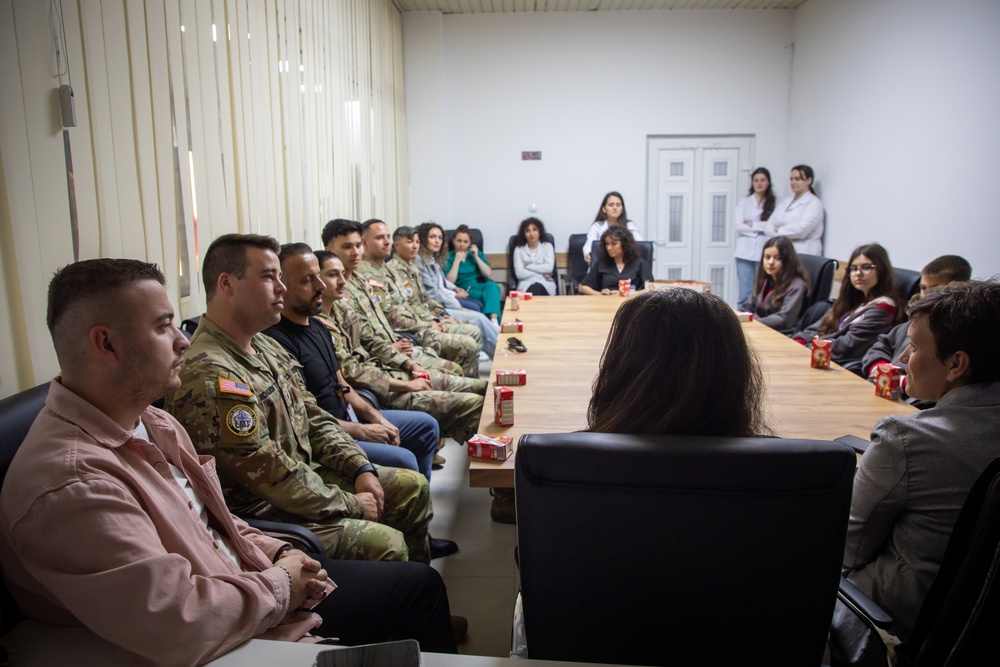 US Soldiers assigned to NATO-led KFOR 34 serve as liaisons in Kosovo