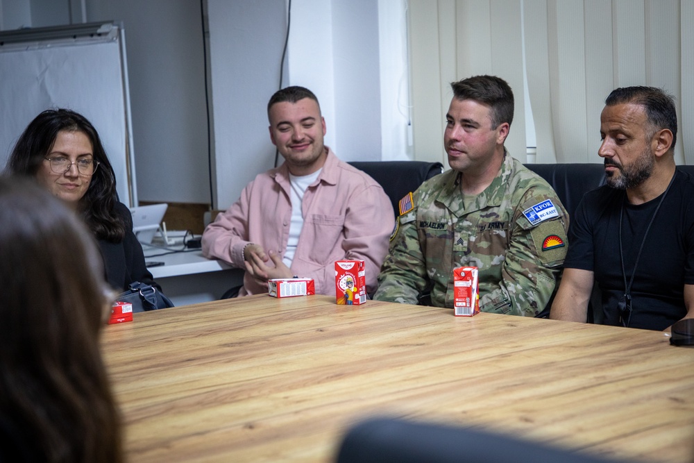 US Soldiers assigned to NATO-led KFOR 34 serve as liaisons in Kosovo