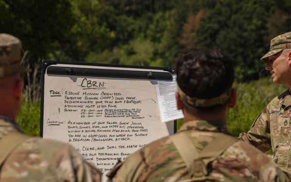 2025 Eighth Army Best Squad Competition CBRN Lane