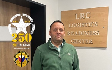 LRC Ansbach local national originally from Croatia proud of US Army service on 250th birthday