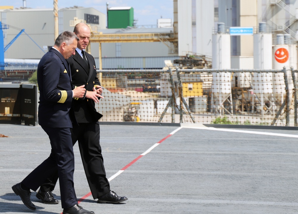USS Mount Whitney Hosts BALTOPS Pre-Sail Conference DVs