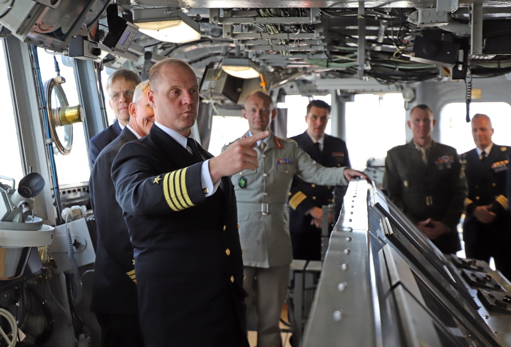 USS Mount Whitney Hosts BALTOPS Pre-Sail Conference DVs