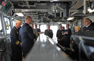 AFN Naples Radio News - Brave Boar 25 & USS Mount Whitney Staff Embark
