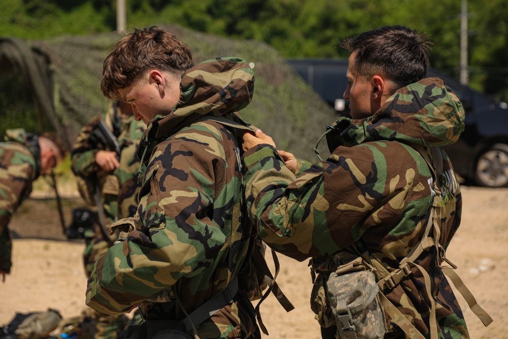 2025 Eighth Army Best Squad Competition CBRN Lane