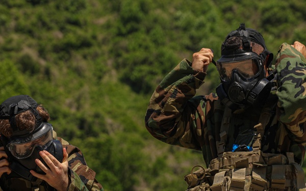 2025 Eighth Army Best Squad Competition CBRN Lane