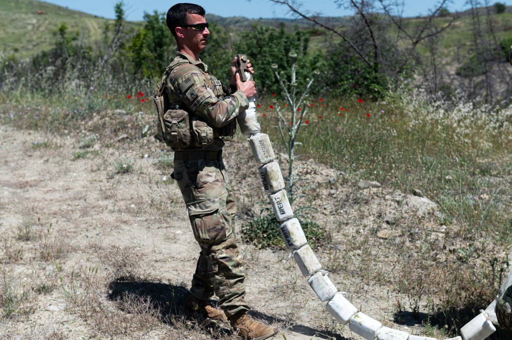 Vermont National Guard and the Hellenic army participate in Immediate Response 25 in Krivolak North Macedonia