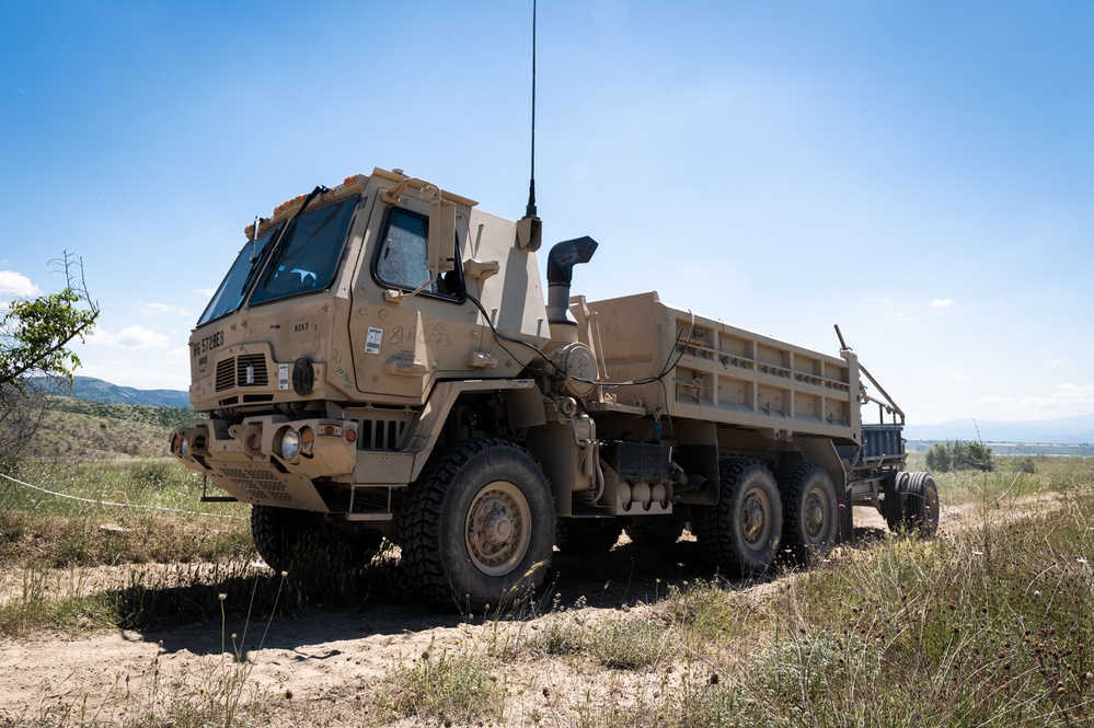 Vermont National Guard and the Hellenic army participate in Immediate Response 25 in Krivolak North Macedonia