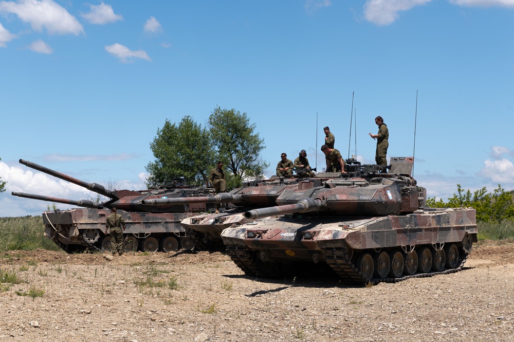 Vermont National Guard and the Hellenic army participate in Immediate Response 25 in Krivolak North Macedonia