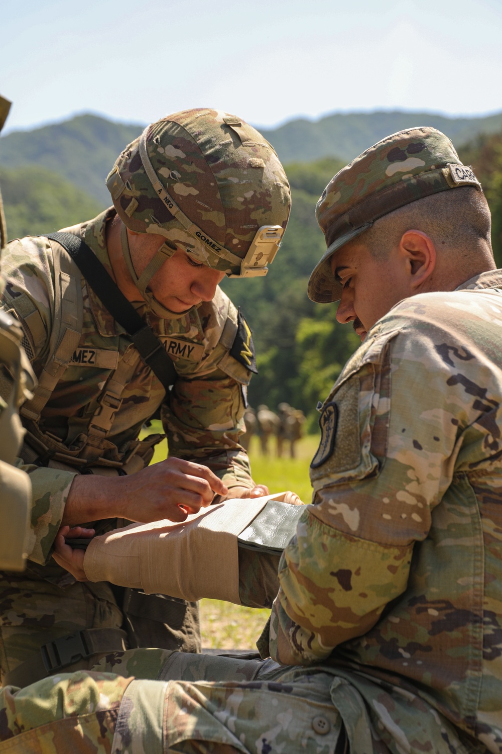 2025 Eighth Army Best Squad Competition Medical Lane