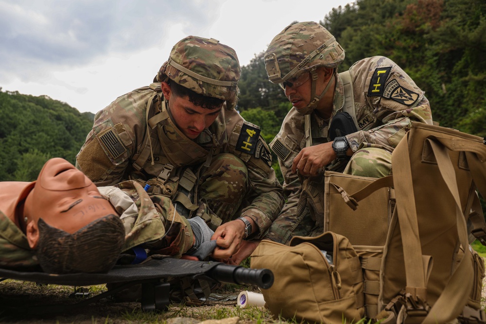 2025 Eighth Army Best Squad Competition Medical Lane
