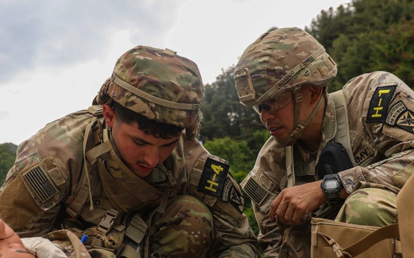 2025 Eighth Army Best Squad Competition Medical Lane