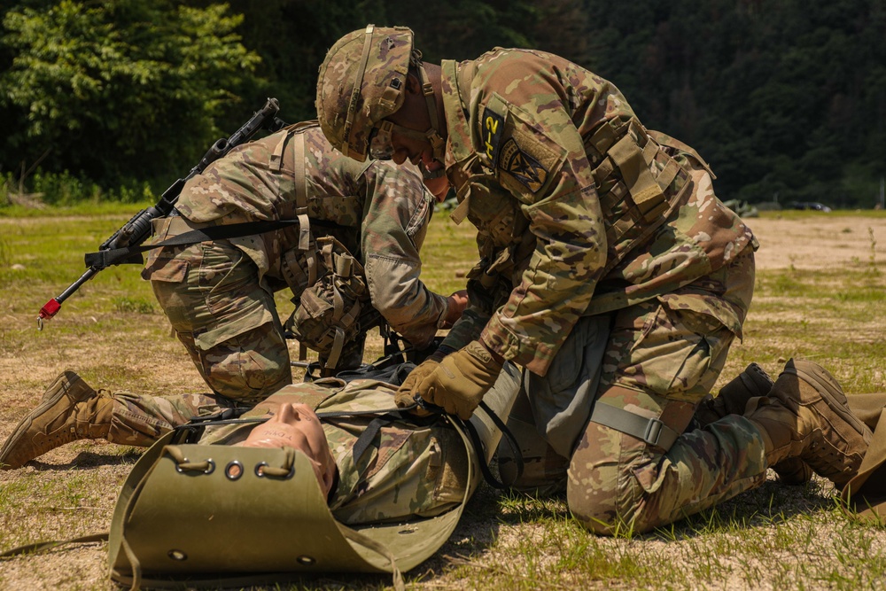 2025 Eighth Army Best Squad Competition Medical Lane