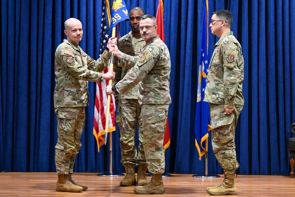 39th Mission Support Group hosts change of command ceremony