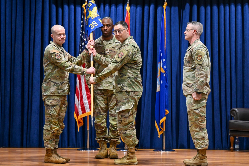 39th Mission Support Group hosts change of command ceremony