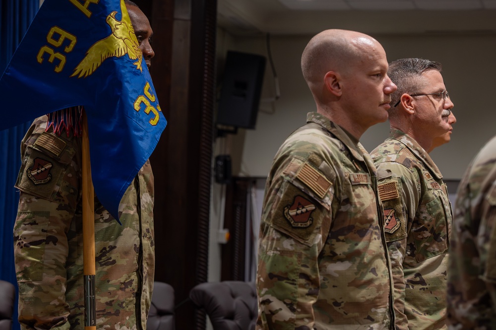 39th Mission Support Group hosts change of command ceremony