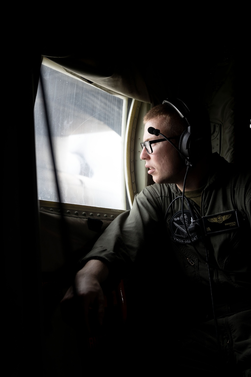 KAMANDAG 9: VMGR-352 transports U.S. Marines from Lal-lo to Subic Bay