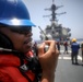 USS Milius conducts operations in the U.S. Central Command area of responsibility as part of the Carl Vinson Carrier Strike Group