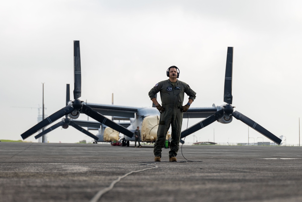 KAMANDAG 9: VMGR-352 transports U.S. Marines from Lal-lo to Subic Bay