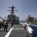 USS Milius conducts operations in the U.S. Central Command area of responsibility as part of the Carl Vinson Carrier Strike Group