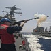 USS Milius conducts operations in the U.S. Central Command area of responsibility as part of the Carl Vinson Carrier Strike Group