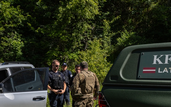 KFOR’s patrols assist Kosovo Police with interdiction efforts