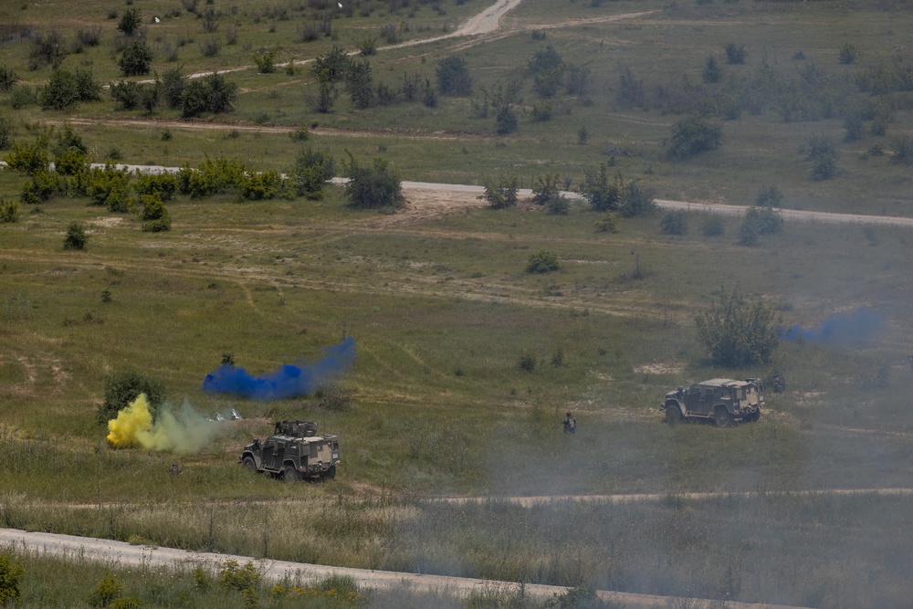 U.S. Military Showcases Combat Power Alongside Allies During DEFENDER 25 in North Macedonia