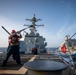 USS Sterett conducts operations in the U.S. Central Command area of responsibility as part of the Carl Vinson Carrier Strike Group