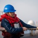 USS Sterett conducts operations in the U.S. Central Command area of responsibility as part of the Carl Vinson Carrier Strike Group
