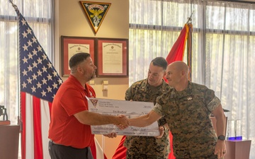 MCAS Beaufort Civilian of the Quarter awards Eric Bradfield