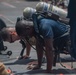 USS Sterett conducts operations in the U.S. Central Command area of responsibility as part of the Carl Vinson Carrier Strike Group
