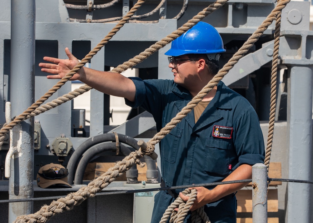 USS Dextrous Conducts Routine Operations