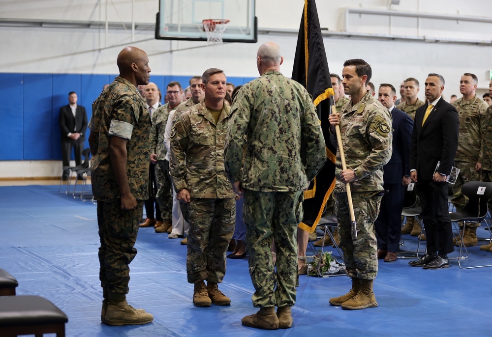 Change of Command for U.S. Special Operations Command Africa