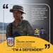 1-102nd Infantry Regiment &quot;I'M A DEFENDER&quot; - Pfc. Jahlina Jackson