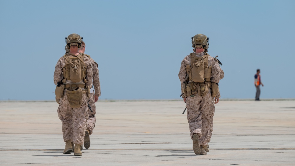 DoD, Interagency partners conduct an illegal alien arrival flight