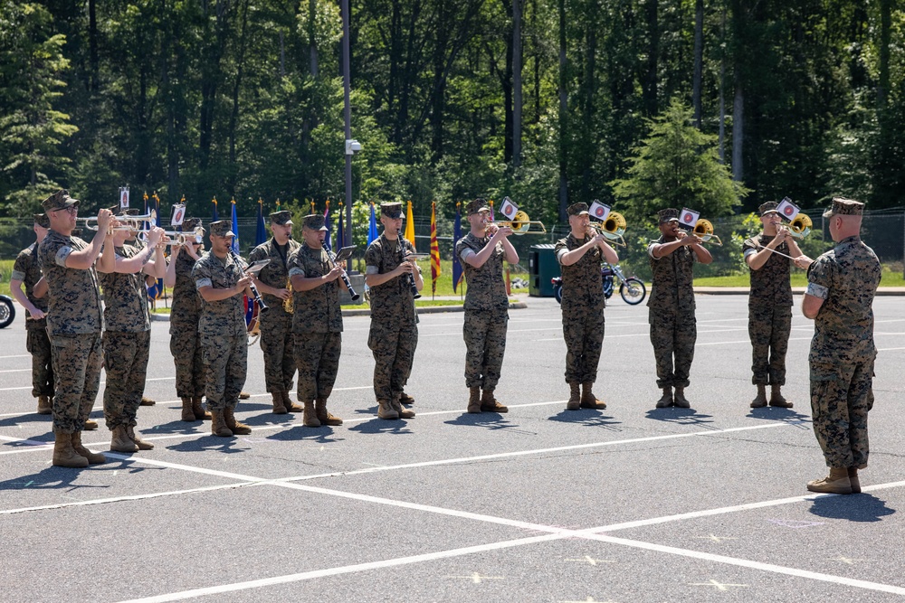 U.S. Marine Corps MGySgt Herb Retirement Ceremony