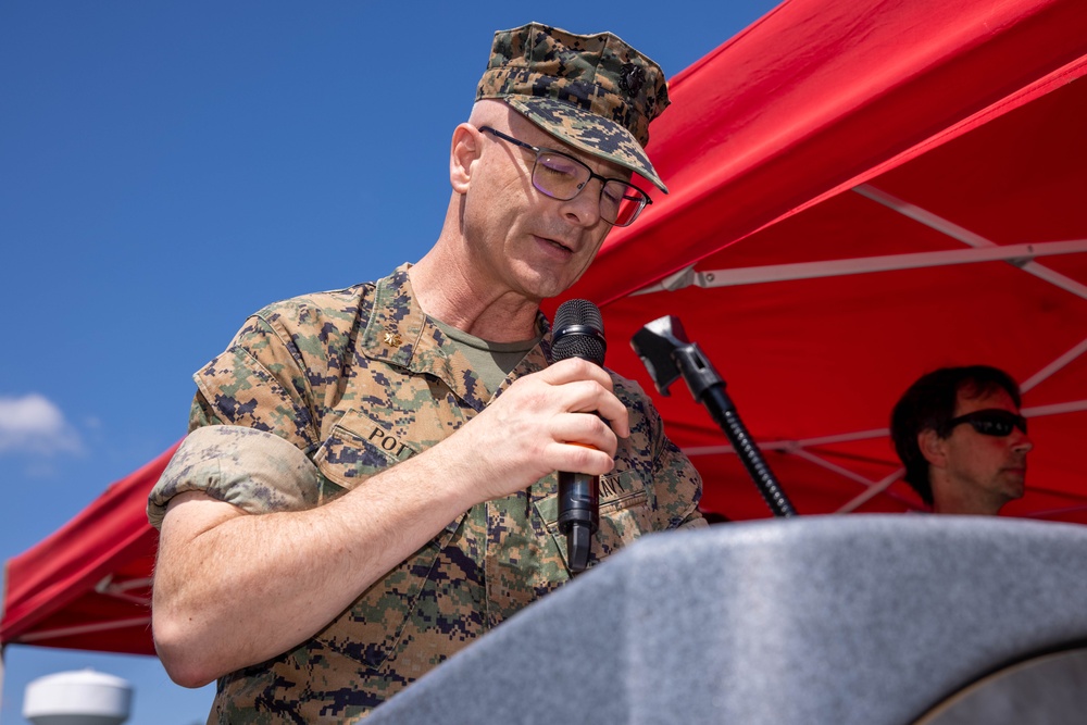 U.S. Marine Corps MGySgt Herb Retirement Ceremony