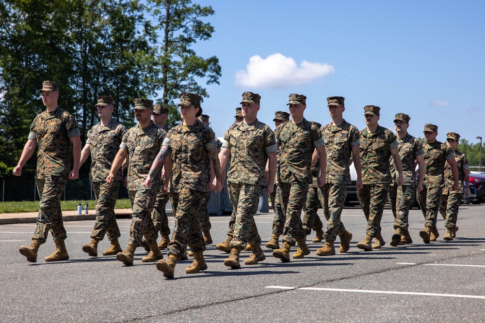 U.S. Marine Corps MGySgt Herb Retirement Ceremony