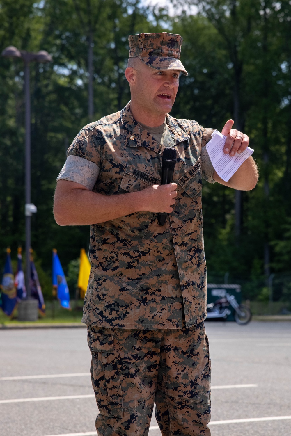 U.S. Marine Corps MGySgt Herb Retirement Ceremony
