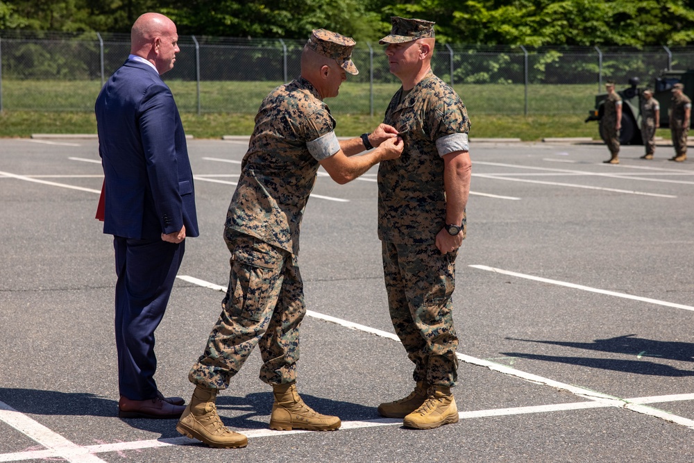U.S. Marine Corps MGySgt Herb Retirement Ceremony