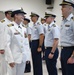 Overseas Coast Guard unit holds change-of-command ceremony