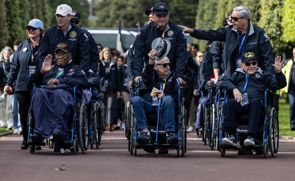 D-Day Veterans at Normandy, 81st Anniversary