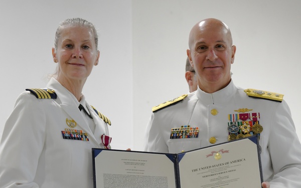 Overseas Coast Guard unit holds change-of-command ceremony