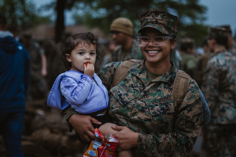 CLB-22 Returns from Norway after Exercise Swift Response 25